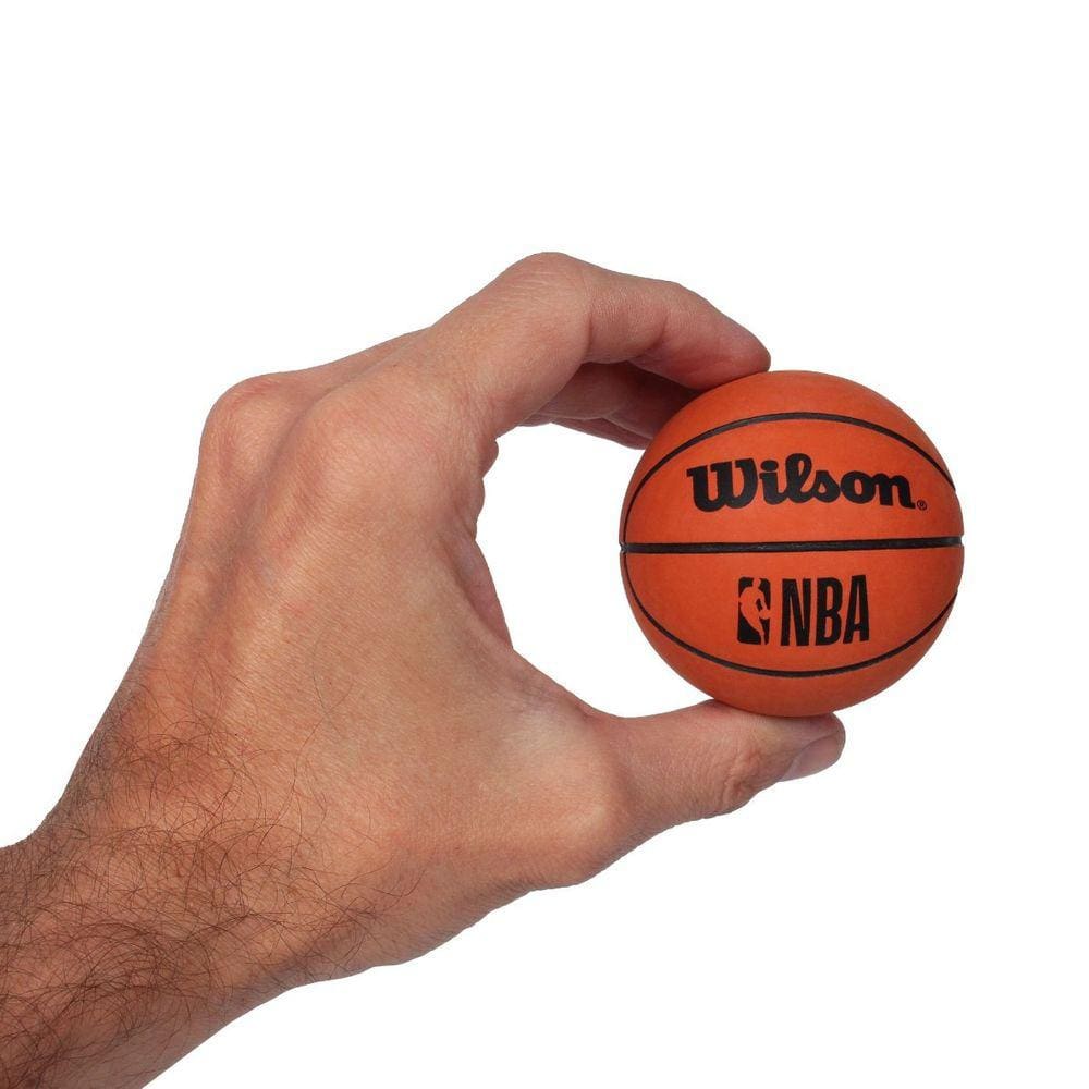 Mini Bola de Basquete Spalding Lay-up Tamanho 3 - Laranja e Preto