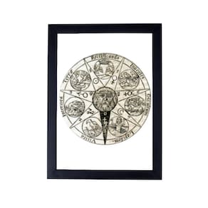 Lindo Quadro decorativo magia hermetismo P8457