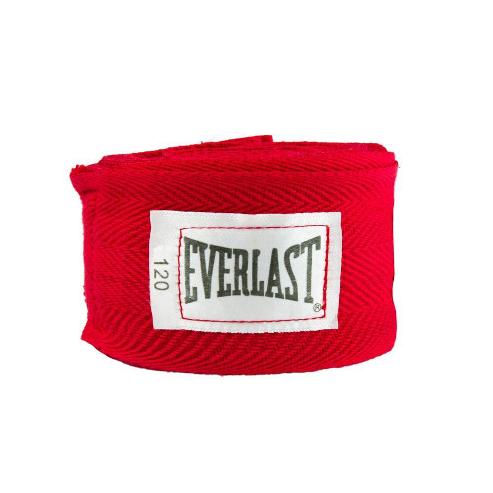 Bandagem Everlast 3 Metros Unissex - Vermelho