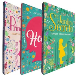 3 Livros Físicos As Sonhadoras O Jardim Secreto A Princesinha Frances Hodgson Burnett Heidi Johanna Spyri