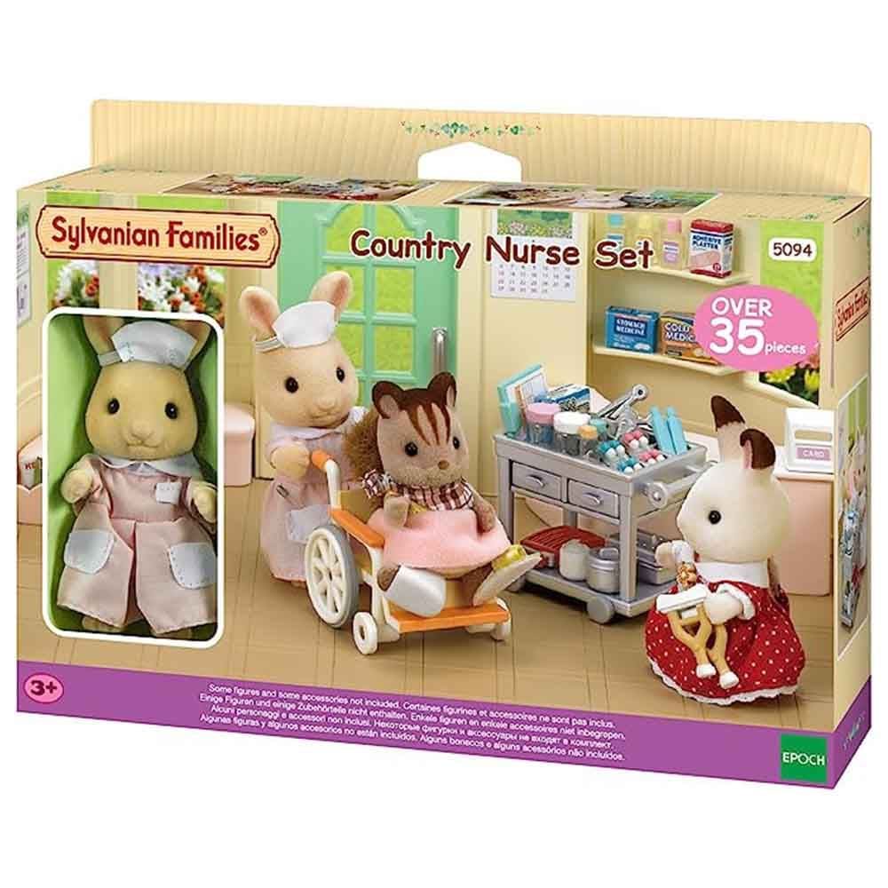 Figuras - Sylvanian Families - Enfermeira do Campo - Epoch Magia