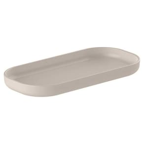 Bandeja de Bancada para Banheiro Dual Bege OU