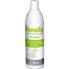 Shampoo Dermatológico Syntec Peroíla Cães e Gatos 500ml