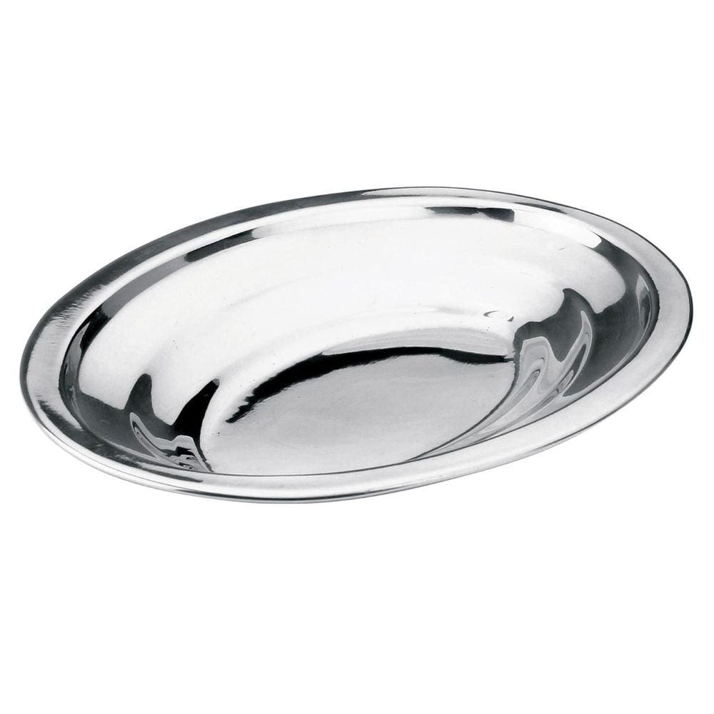 Travessa Rasa em Aço Inox 30x22 cm Hércules