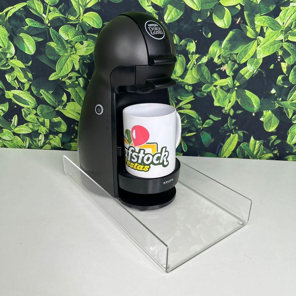 Suporte Para Cafeteira Bandeja Em Acrílico