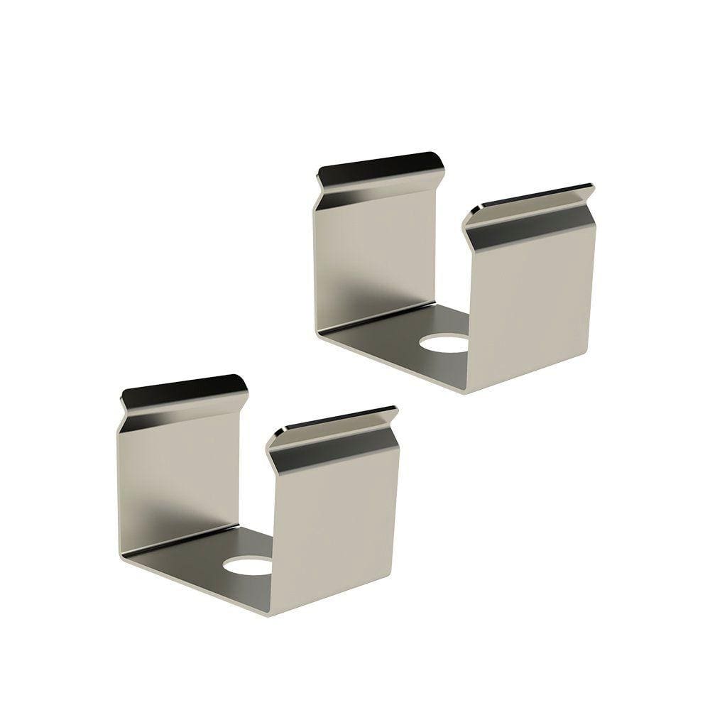 Kit Acessórios Taschibra Para Perfil Sobrepor 1,4x2cm Vertex 20 Preto