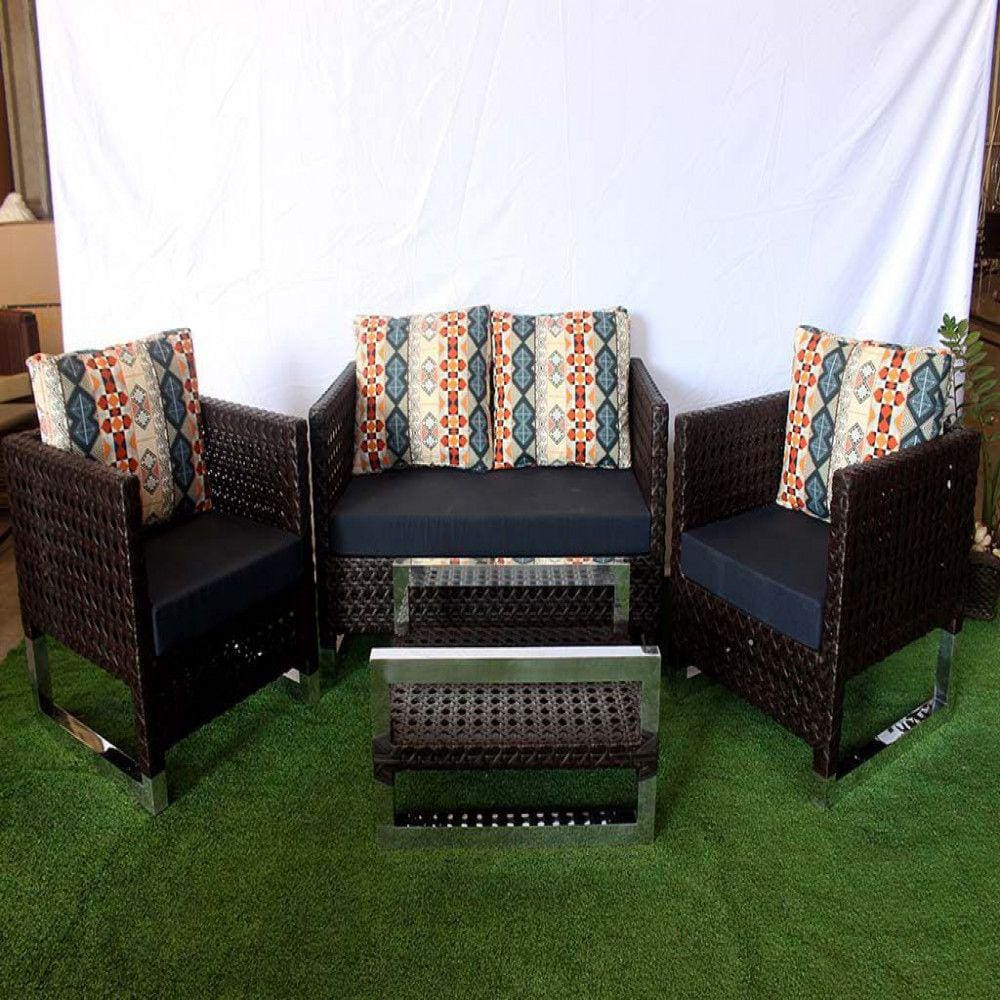 Conjunto Poltronas Itália Para Jardim, Área externa, Decoração Trama