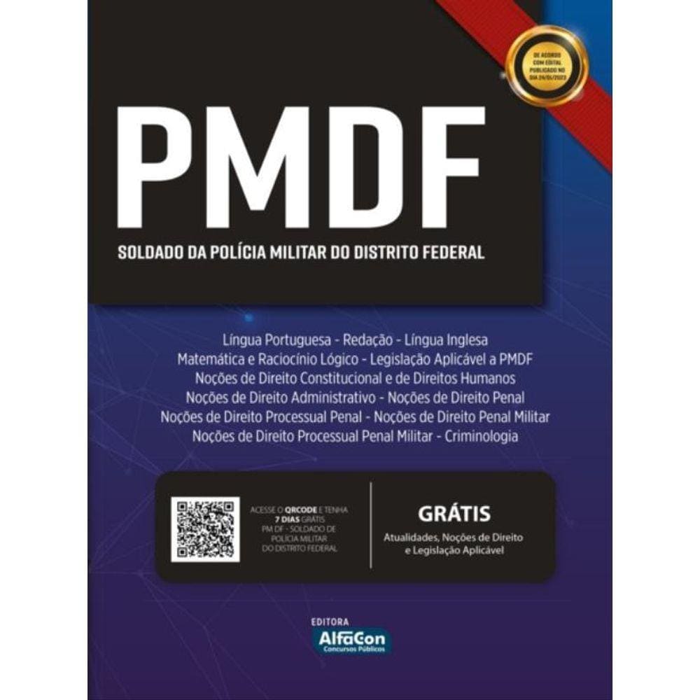 Apostila Pmdf - Soldado Da Polícia Militar Do Distrito Federal