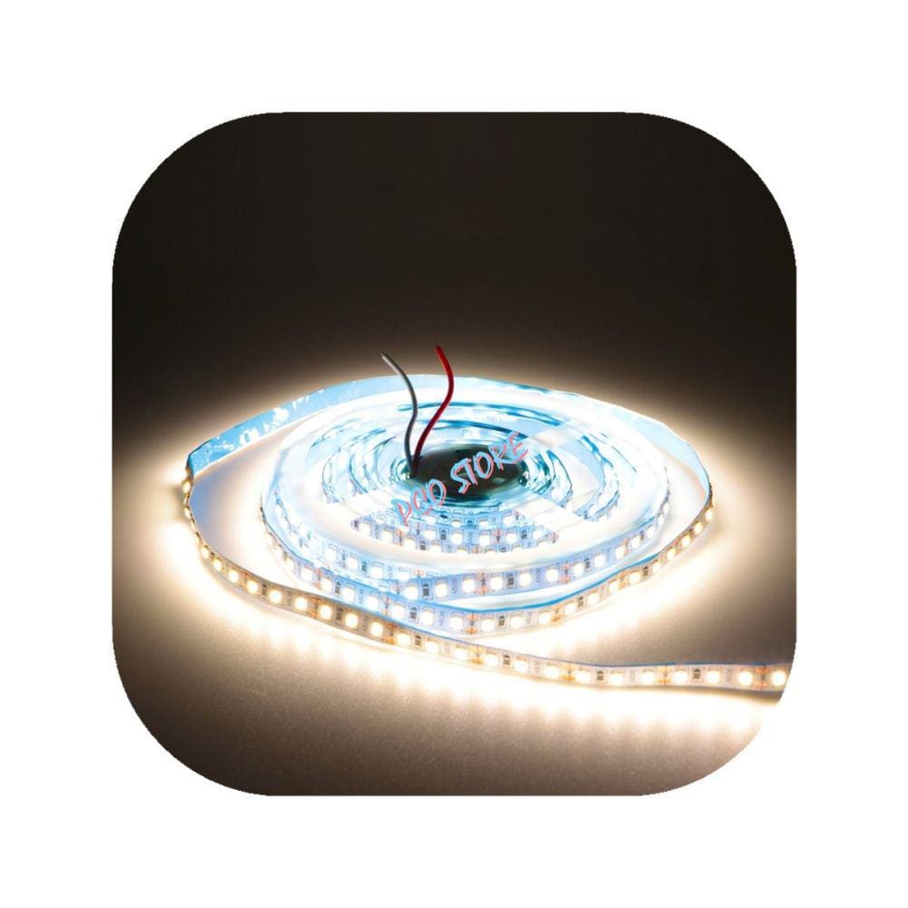 Fita De Led 2835 12v 5 Metros Ip20 120 Led/m 600 Led 3 Cores
