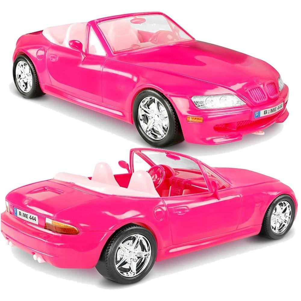 Carro da Barbie e do Ken para Viagem de Praia, Rosa - Dular