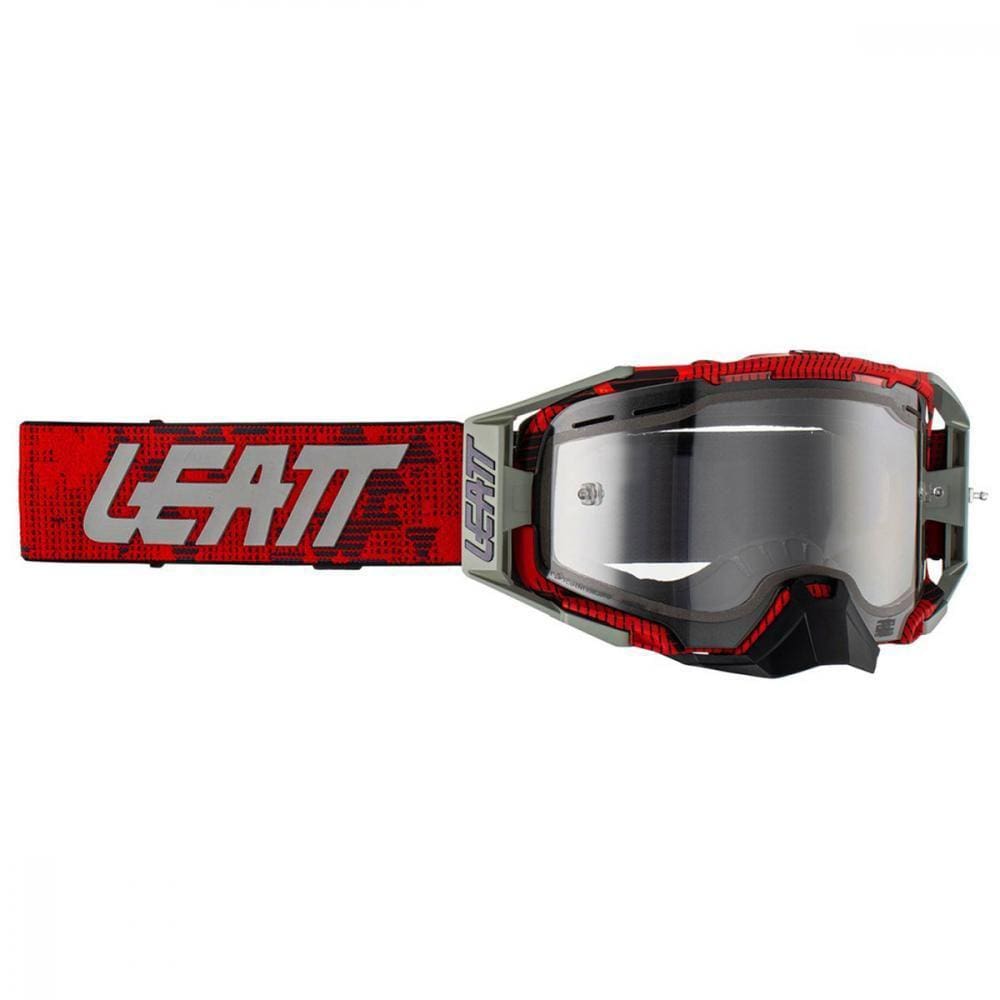 Óculos Leatt Velocity 6.5 Enduro Vermelho/Preto
