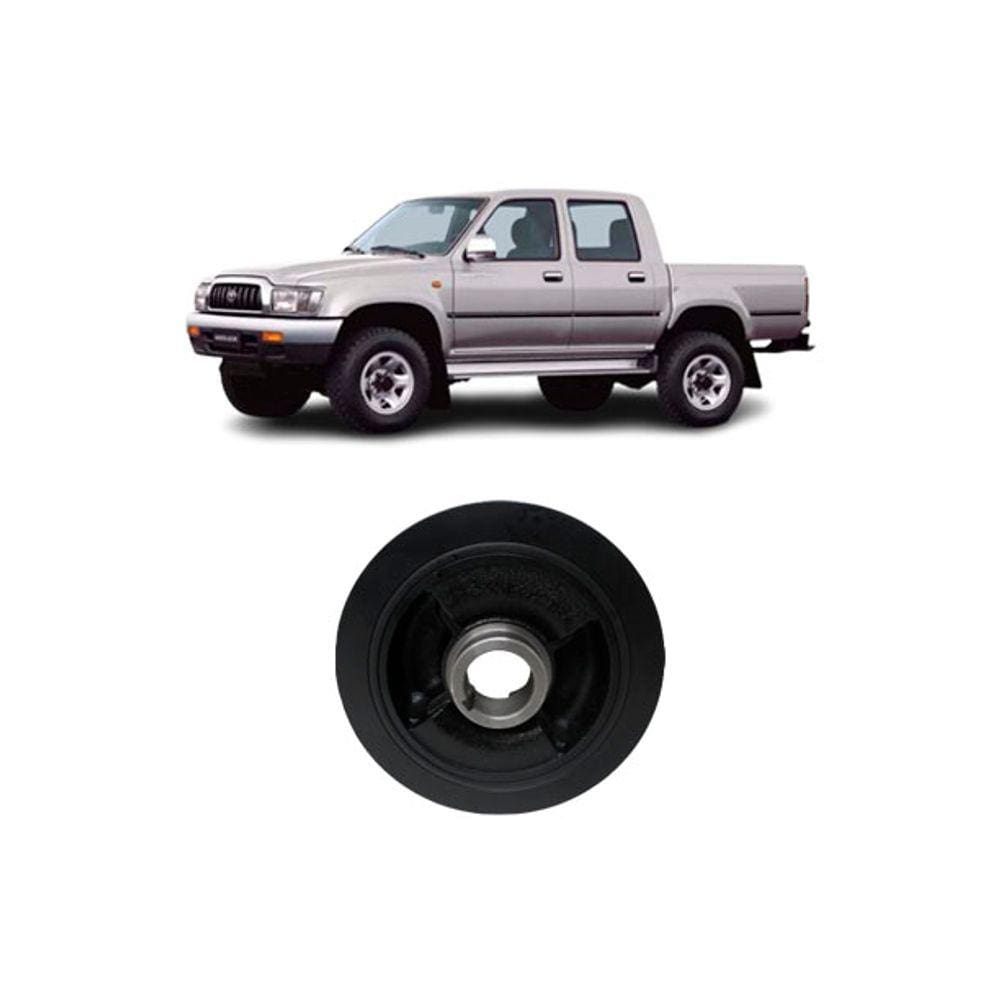 Polia Virabrequim Hilux 2.8 Diesel (Dupla)