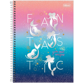 Caderno Universitário 1 Matéria Tilibra Wonder Fantastic