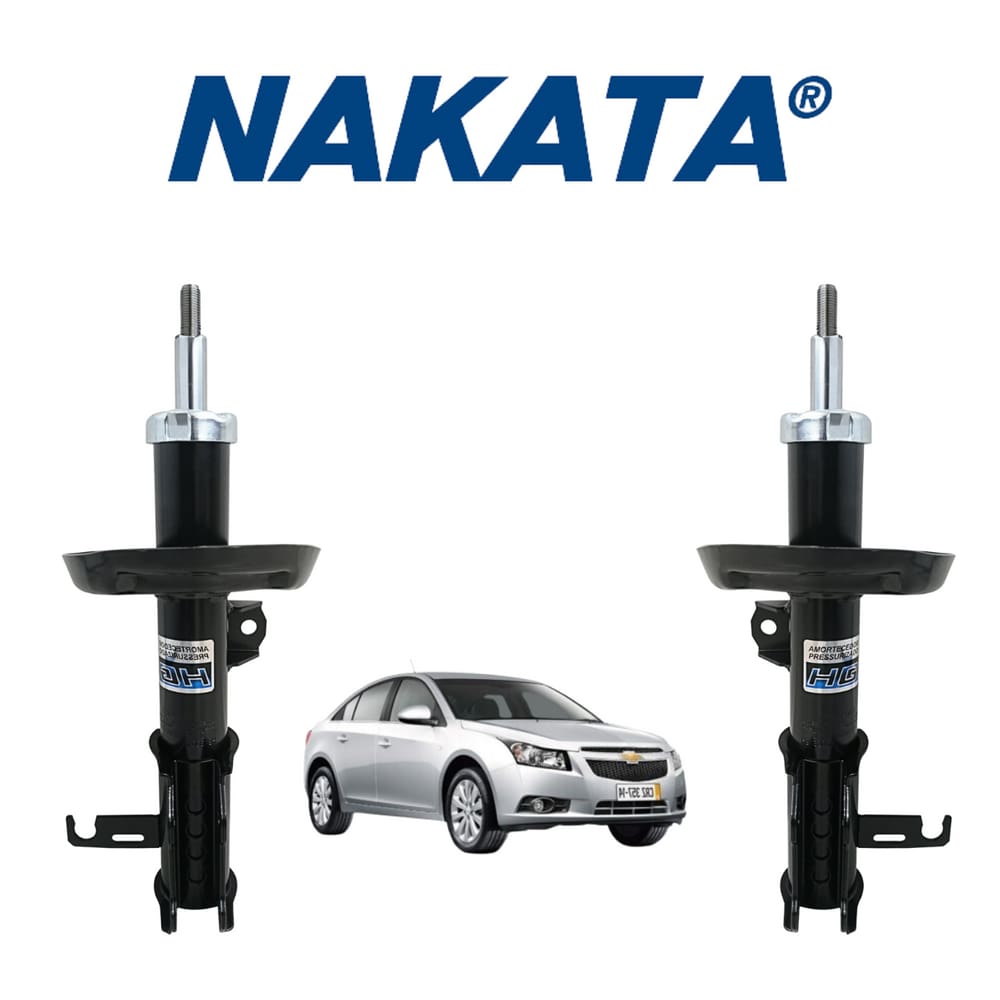 02 Amortecedor Chevrolet Cruze Hatch 2011 A 2016 Dianteiro Nakata