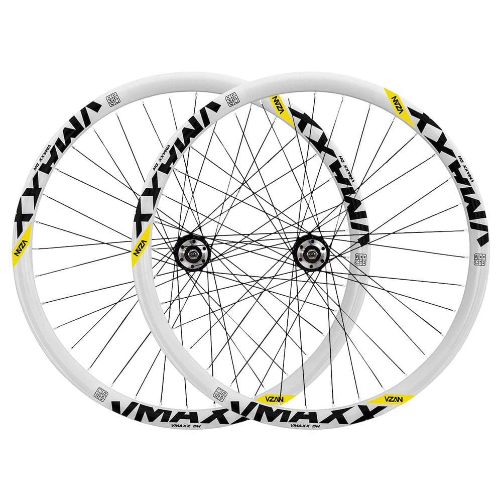 Par de roda 26 Vzan Vmaxx 36F com cubo cassete rolamentado