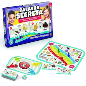Jogo Educativo Palavra Secreta Grow Brinquedos 01800