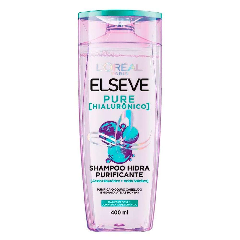 Shampoo Elseve Pure Hialurônico 400ml