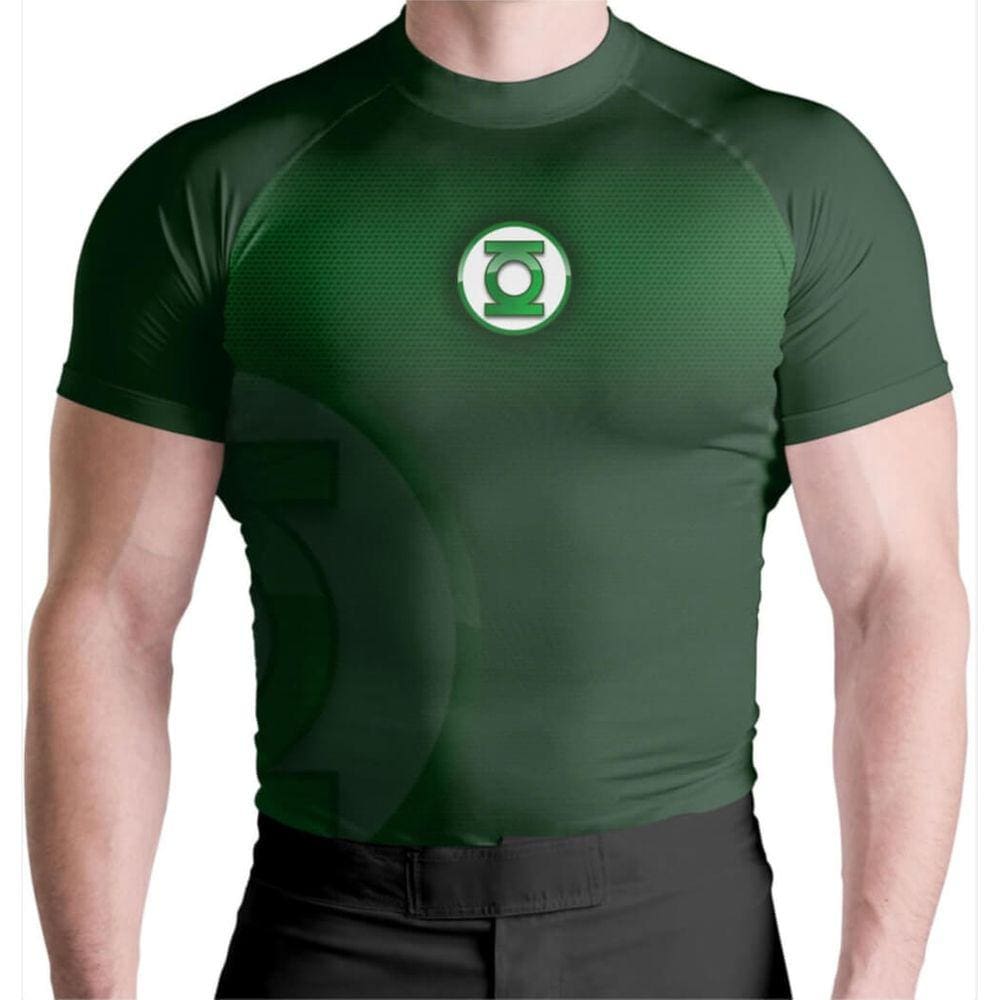 Rash Guard Lanterna Masculino Manga Curta