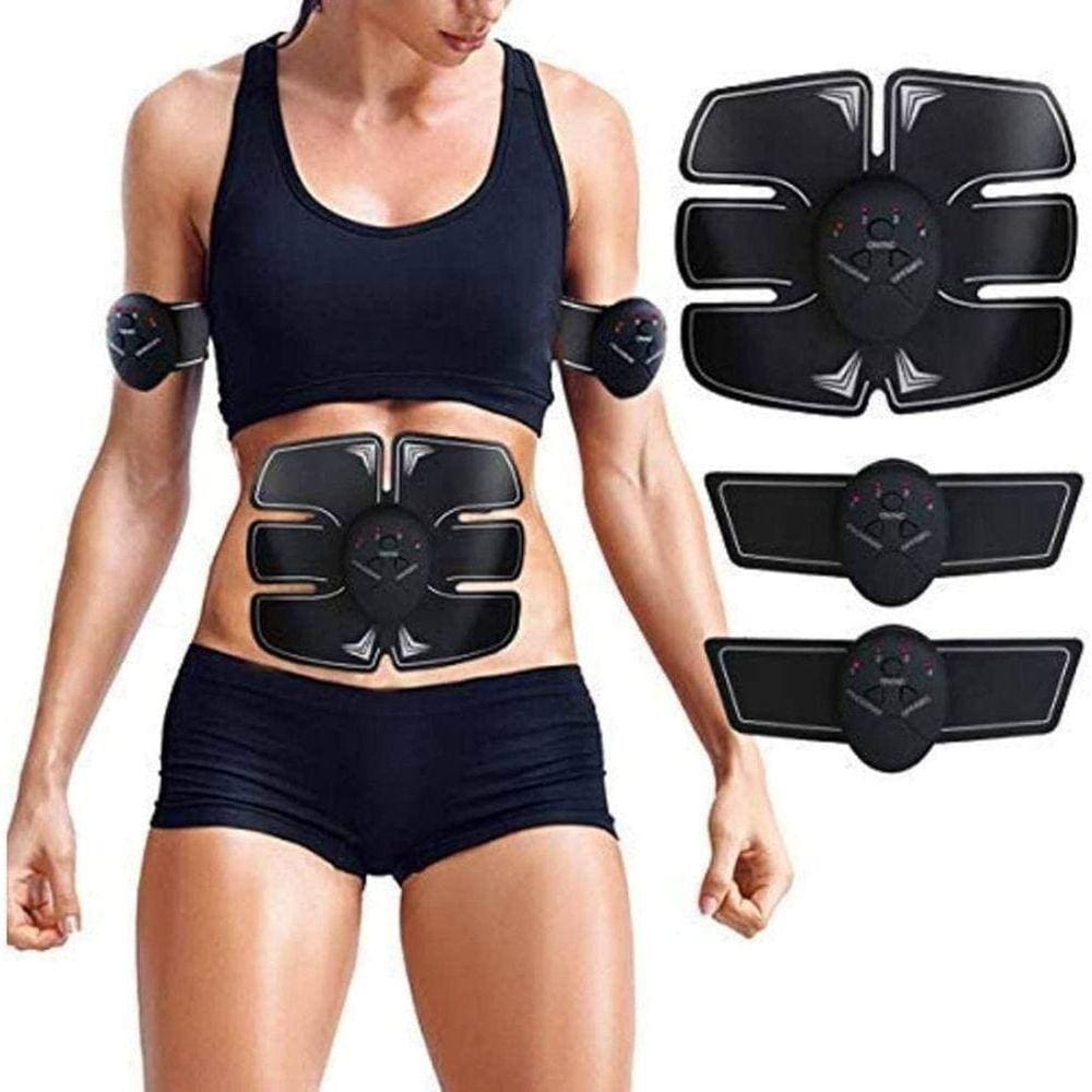Cinto Tonificador Muscular Estimulador Abdominal Six Pad Smart Fitness Aparelho Életrico