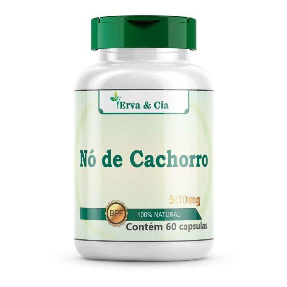 Nó De Cachorro 100% Natural Cápsulas 500Mg 1 Frasco