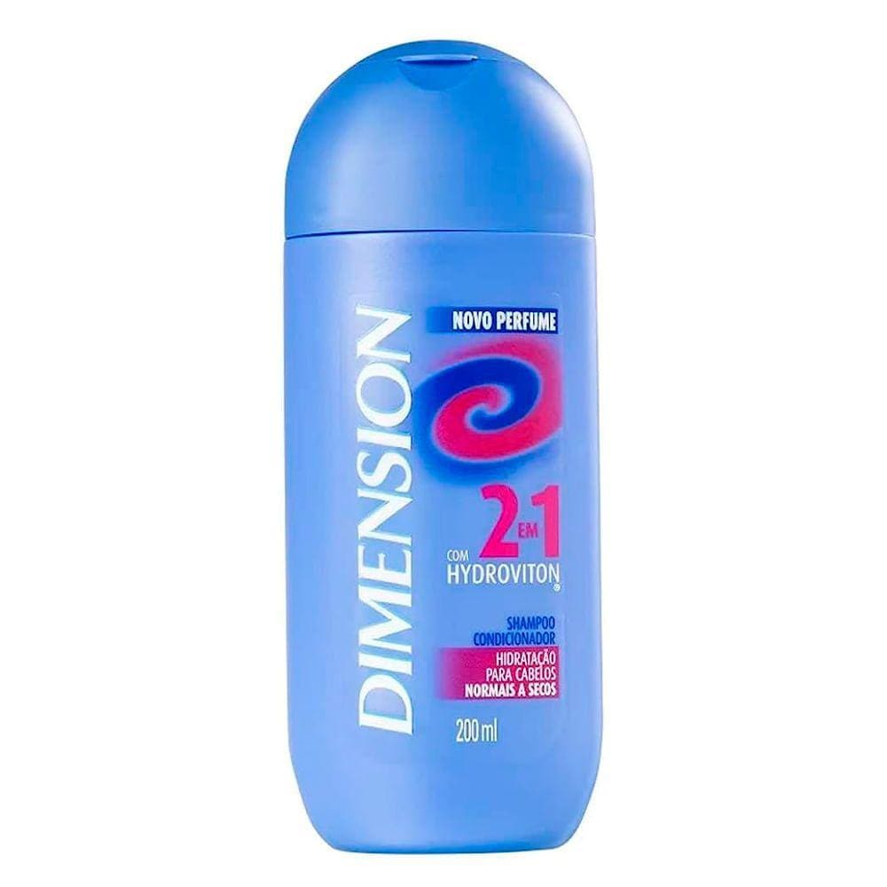 Shampoo Dimension Hydroviton Cabelos Secos 2X1 200ml