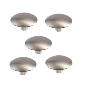 Kit 5 Puxador Orion Zen 33X20Mm Niquel Escovado Com Verniz Zp1883.916 Pequeno