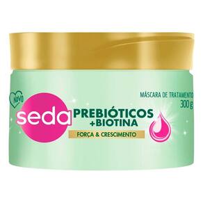 Máscara Capilar Seda Prebióticos + Biotina 300g