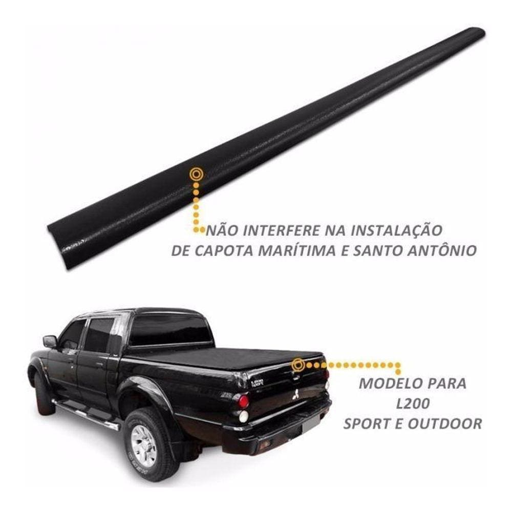 Protetor Borda Tampa Laterais Mitisubishi L200 Sport Outdoor