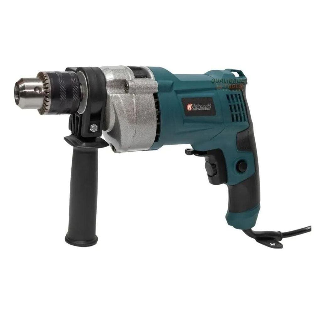 Furadeira Impacto 750W Auto Reverso 2800Rpm + Acessórios E