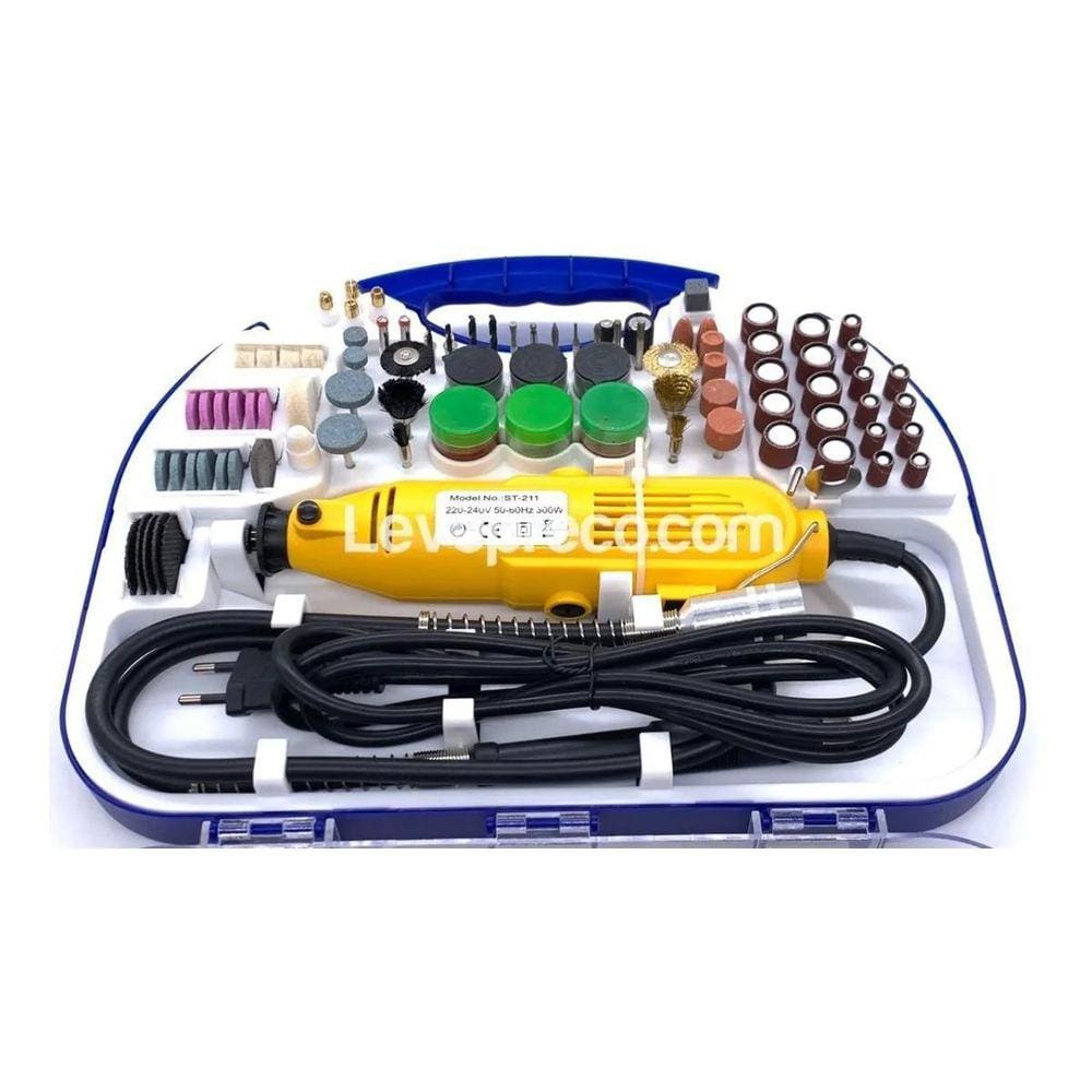 Mini Retifica 250W 110V Com Kit 163 Peças Songhe Tool