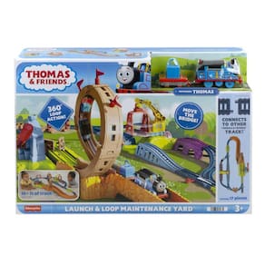 Thomas e Seus Amigos Pista De Manuntenção De Lançamento - Mattel HHN25