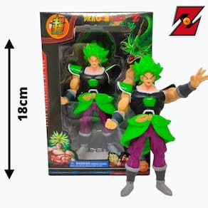 Boneco Dragon Ball - Broly Super Sayajin - Action Figure 18cm