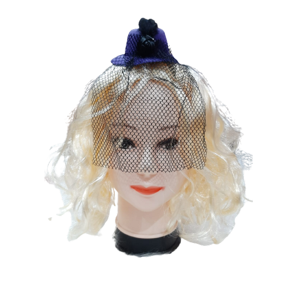 Tiara Halloween Chapéu de Bruxa 3D Piffer 11x26cm 1und