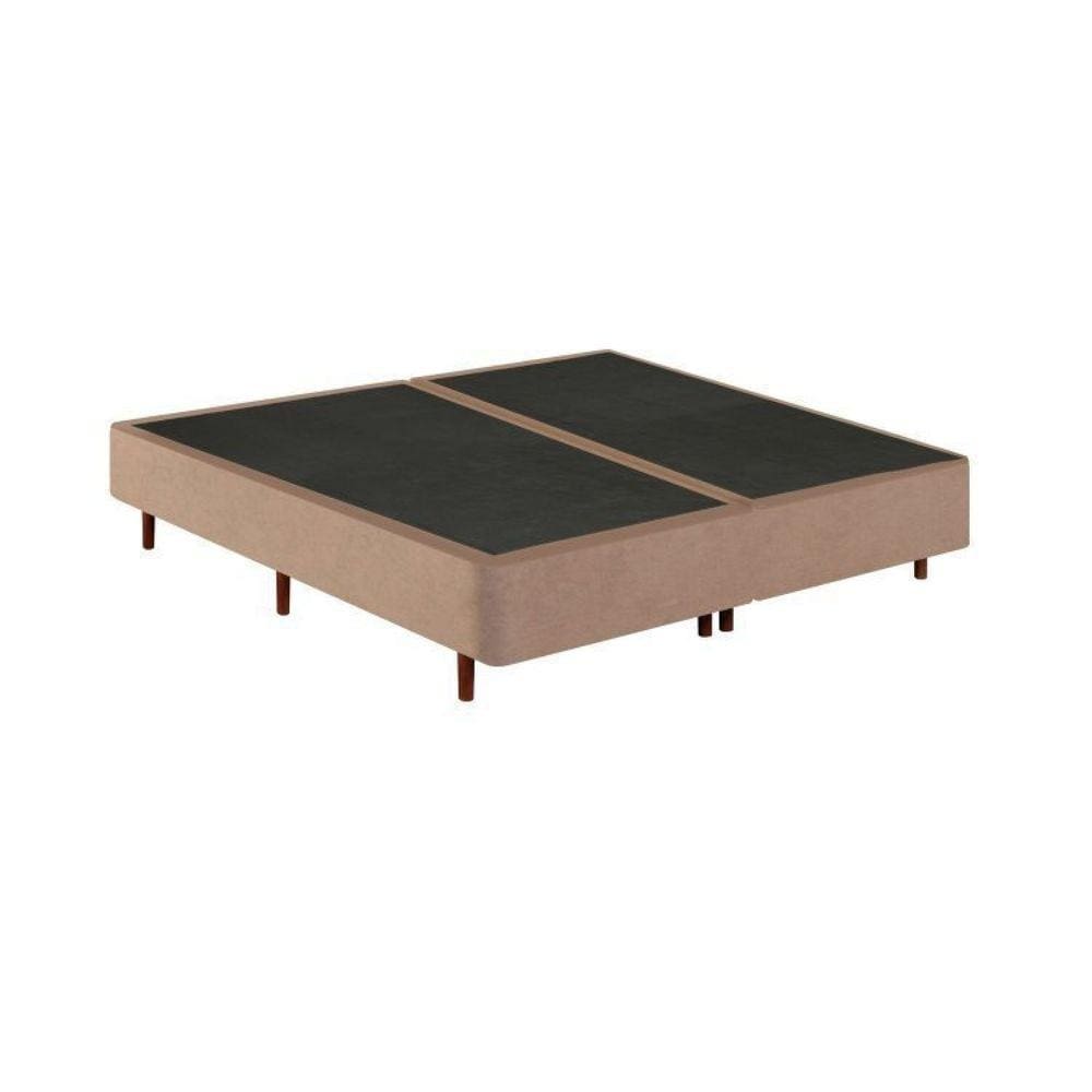 Base Box King 193x203x37cm Bege