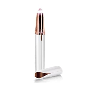 Caneta Depiladora Facial Sobrancelha Com Led Usb Flawlbss