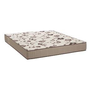 Colchão Casal Espuma D28 Physical Ortobom 22cmx138cmx188cm Creme/Marrom