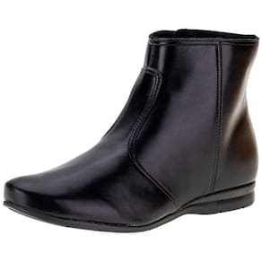 Bota Feminina Cano Curto Anabela Conforto Beira Rio 9073104