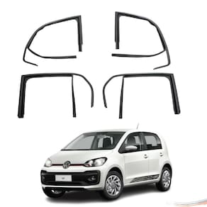 Kit Completo 4 Canaletas Vidro Volkswagen UP Após 2014