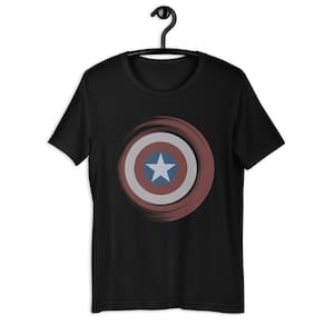 Camiseta Camisa Infantil Unissex - Capitão América Escudo