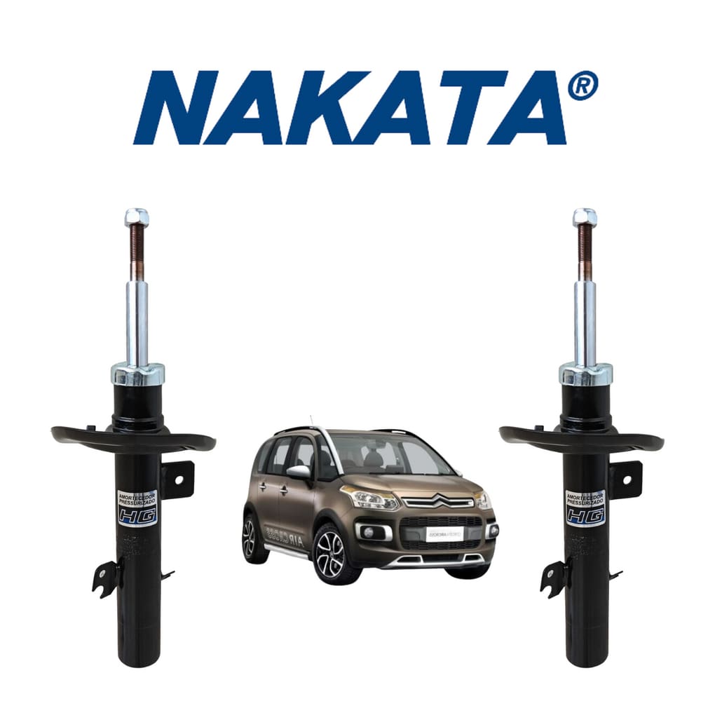 2 Amortecedor Nakata Citroen Aircross 2011 A 2020 Dianteiro