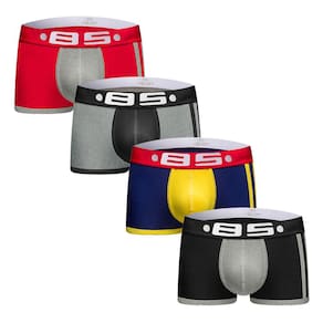 Kit 4 Cuecas Boxer Algodão CosLargo Premium Elioutlet Colors