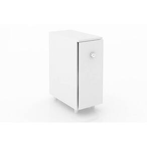 Balcão Lavanderia Multiuso Bcm116 C/ 1 Gaveta Branco - Movelbento