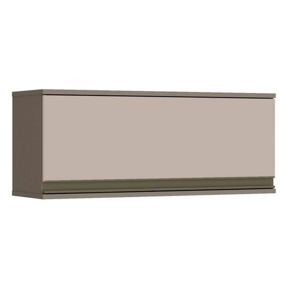 Armário Aéreo P/ Cozinha Connect 80cm 1 Porta Basculante Duna/cristal - Henn