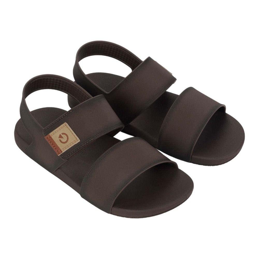 Sandália Cartago Dakar II Grendene 12280 Masculina - Marrom/Marrom