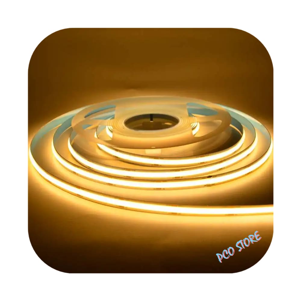 Fita De Led Cob 3000k/4000k/6000k 5mts 308 Leds/m 24v Ip20