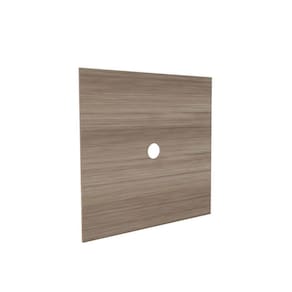 Painel para TV até 32 Polegadas PE40 Noce Marromlle/Preto