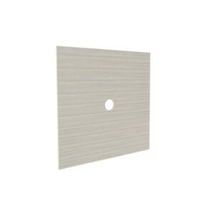 Painel para TV até 45 Polegadas 120x90cm Pe40 Pandin Móveis Nogueira Casablanca