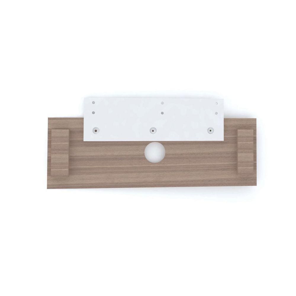 Complemento Central de Painel TV 32 Polegadas 90x30mm Noce Marromlle