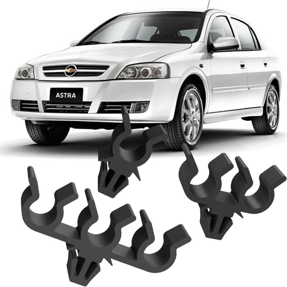 Kit Grampos Presilhas Suporte Organizador Para Cabo De Velas Astra Sedan 99 até 2008 2009 2010 2011