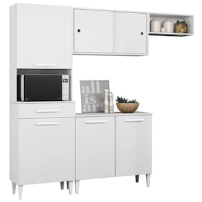 Cozinha Compacta Com Balcao 2002113x14 Branco ARMoveis